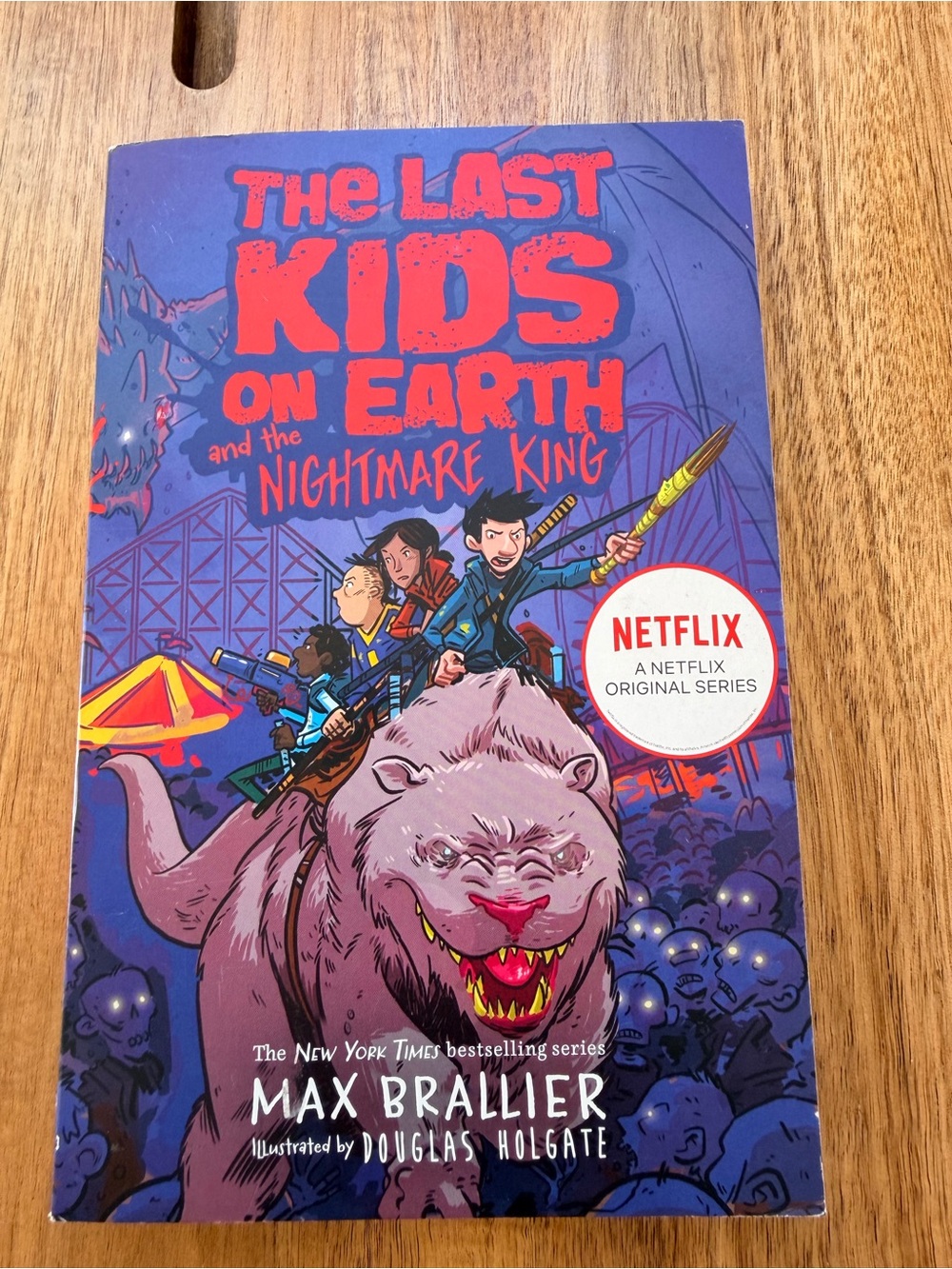 Netflix The Last Kids on Earth and the Nightmare King - Max Brallier soft cover